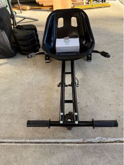 Hoverboard buggy attachment