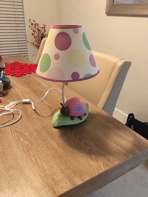 Small ladybug children's lamp