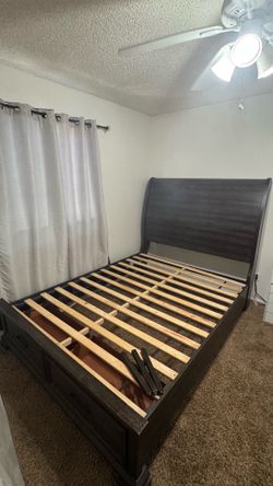 Queen bed frame