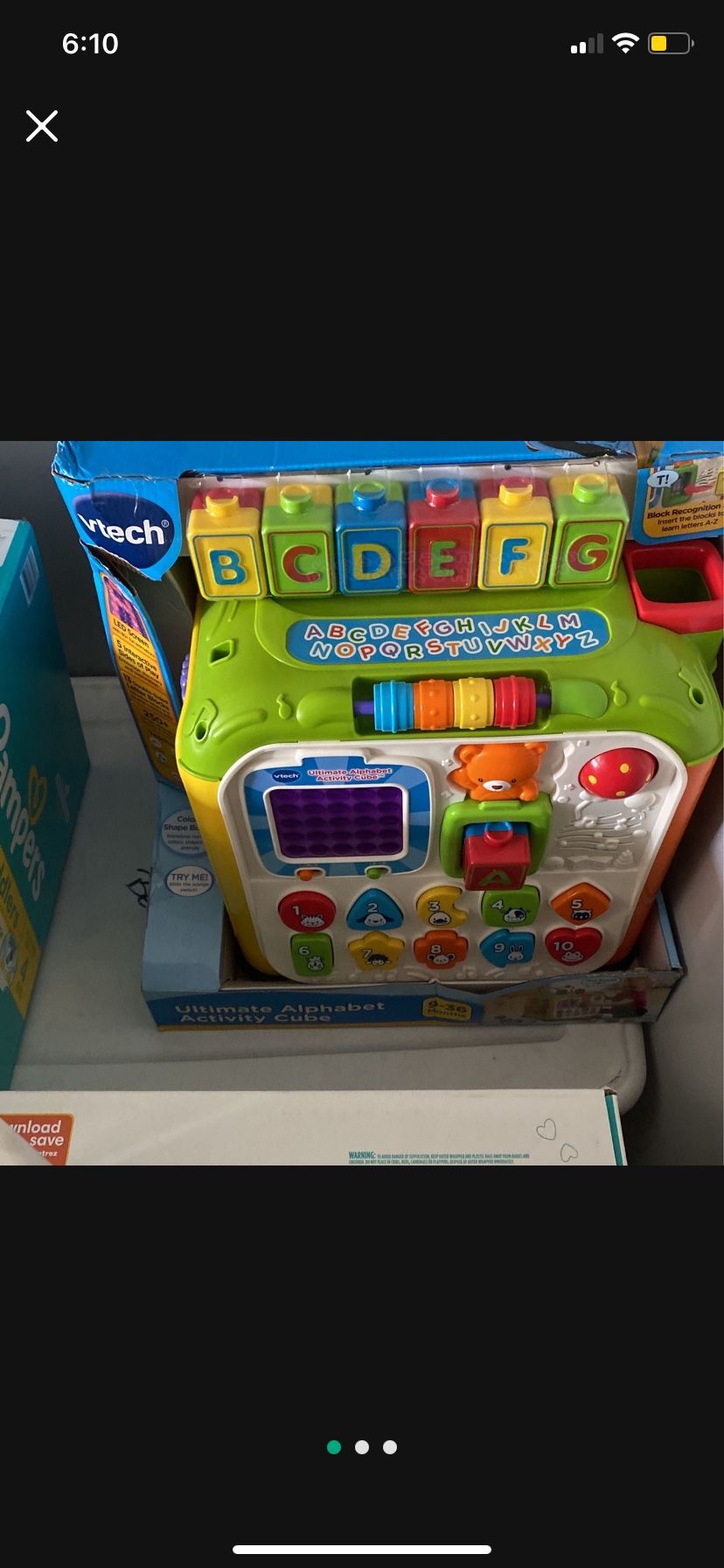 V Tech Activity Cube