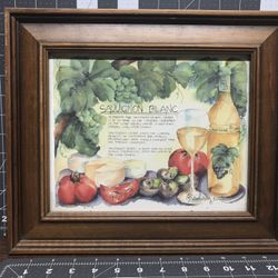 Wine Art 2 Framed 