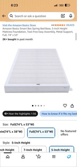 Smart box spring
