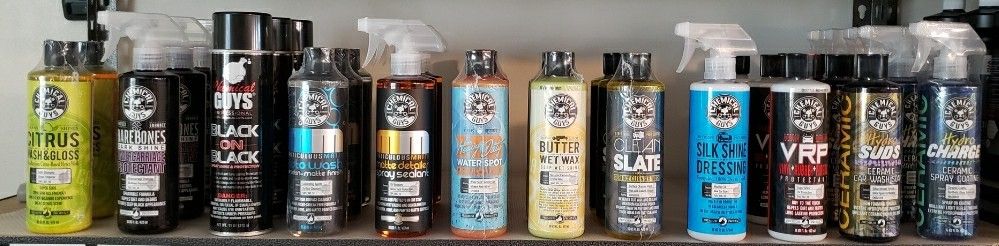 Chemical Guys Supplies