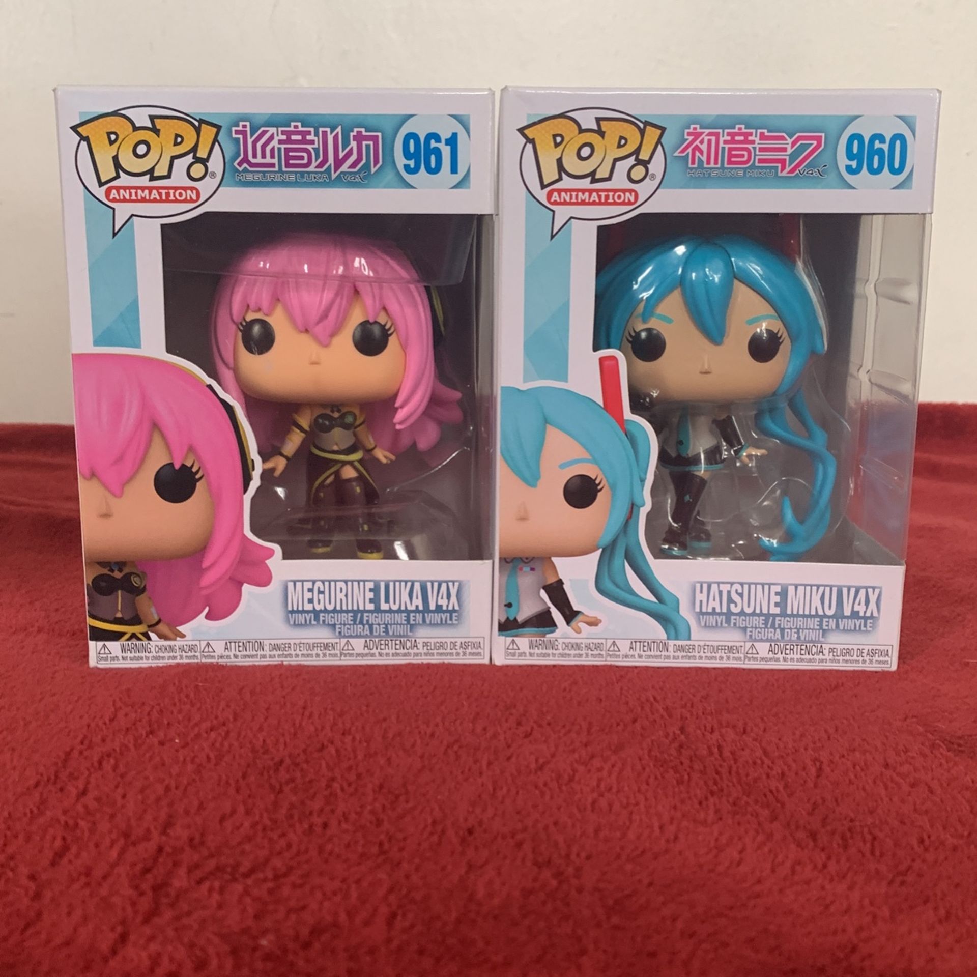 Hatsune Miku V4X & Megurine Luka V4X Funko