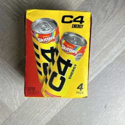 C4 Skittles 4 Pack 