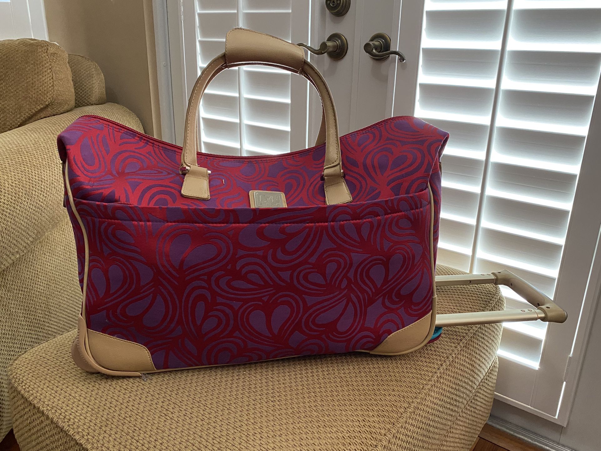 Rolling Duffle Bag - Diane Von  Furstenberg Designer Bag