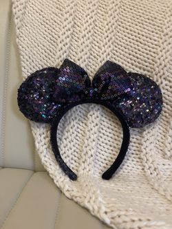 Tokyo Disney Purple Glitter Ears