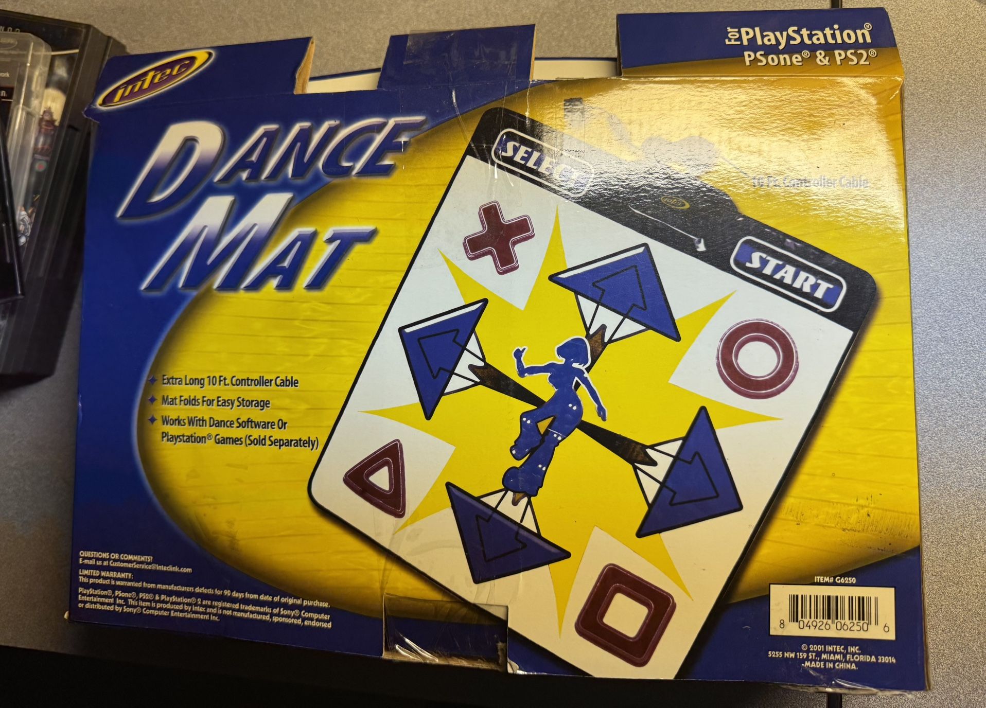 Dance Mat For PlayStation 1 And Ps2