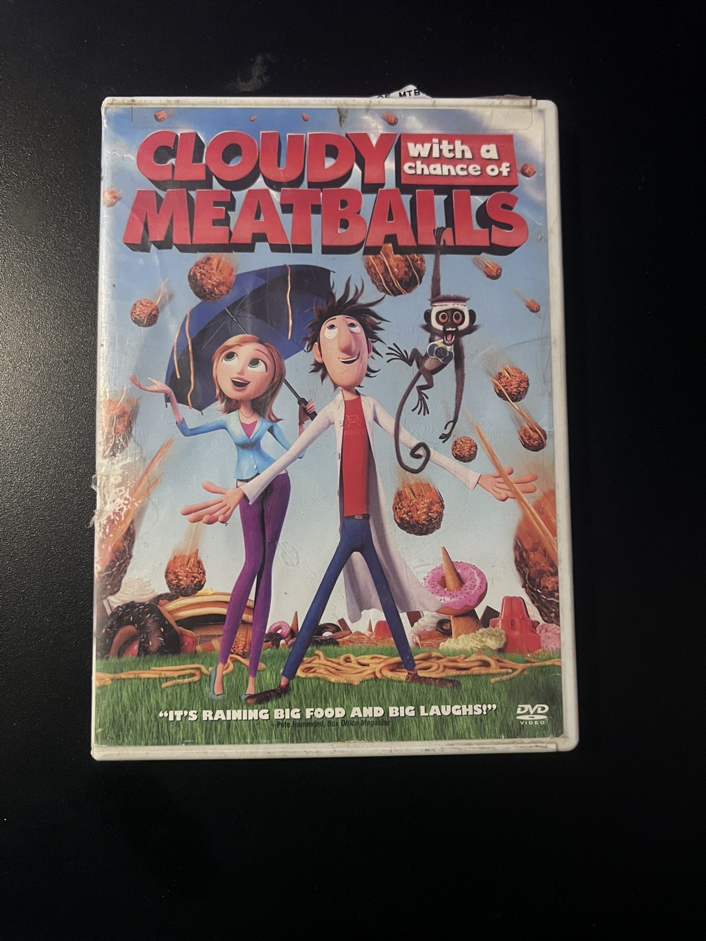 Cloudy With A Chance Of Meatballs DVD