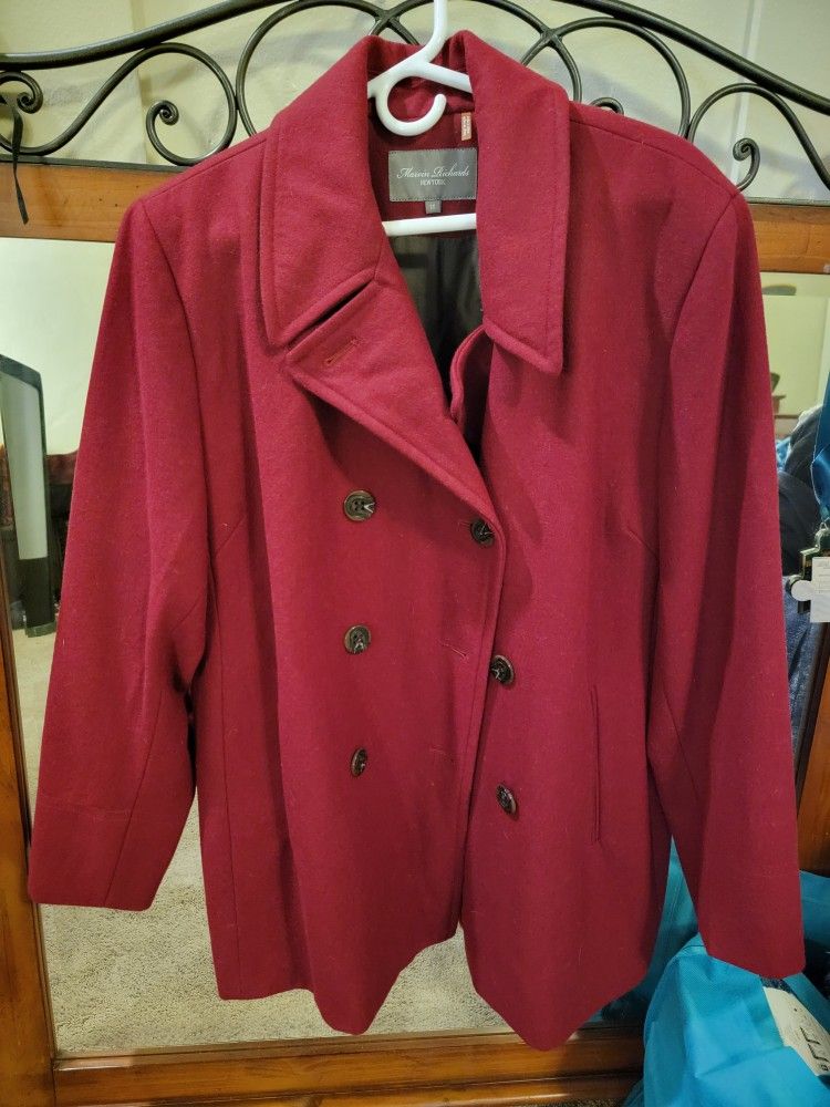 Women's Pea Coat, XL