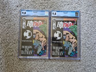 Batman #497 CGC 9.8 Knightfall DC Comics 1993