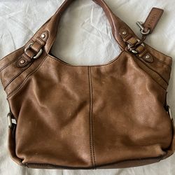 Vintage Leather Fossil Bag