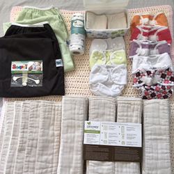 Thirsties And OsoCozy Cloth Diapers & Accessories