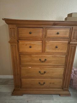 Wood dresser
