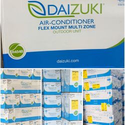 ❄️🔥 Daizuki Mini Split Heat Pump AC (R32 • WiFi • 21 SEER2) 12K BTU – 36K BTU 5 Year Warranty 🇺🇸🇺🇸🇺🇸 