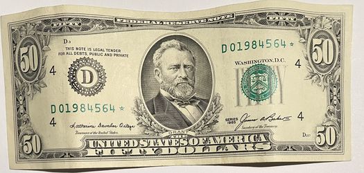 1985 50 Dlls Start