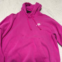 Pink Nike Hoodie