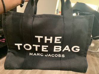 Marc Jacobs The Tote Bag Black Canvas