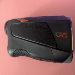 Bushnell BITE Tour V6 Golf Rangefinder Patriot Pack, Visual Jolt Flag Locking, Magnetic Mount, 1300 Yard Range 6x Magnification