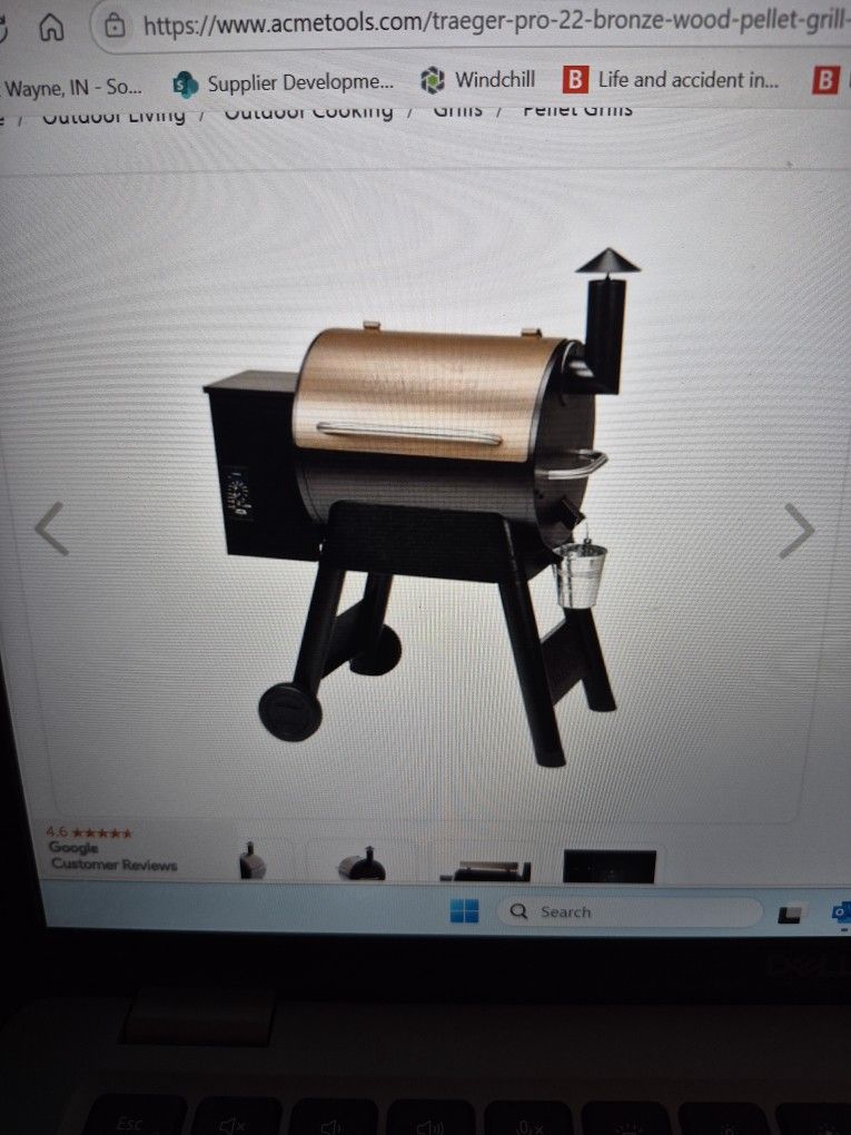 Traeger Pro 22 Pellet Grill With Digital Controller