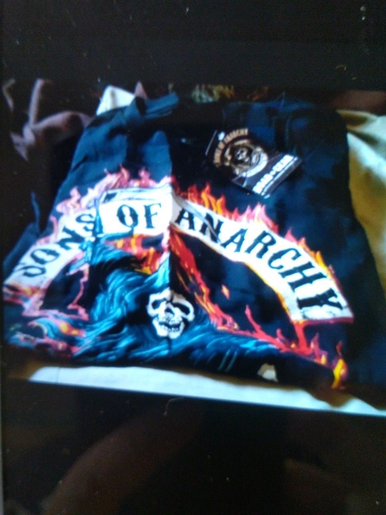 OFFICIAL ROAD GEAR SONS OF ANARCHY T-SHIRT