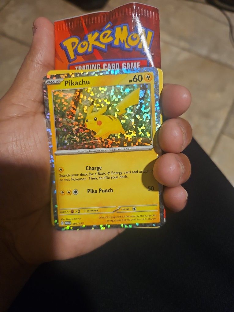 Pikachu Pokmon Card & Hobbies
