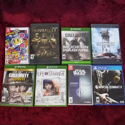 Video Games Bundle -Nintendo Switch, Ps4, Xbox One-
