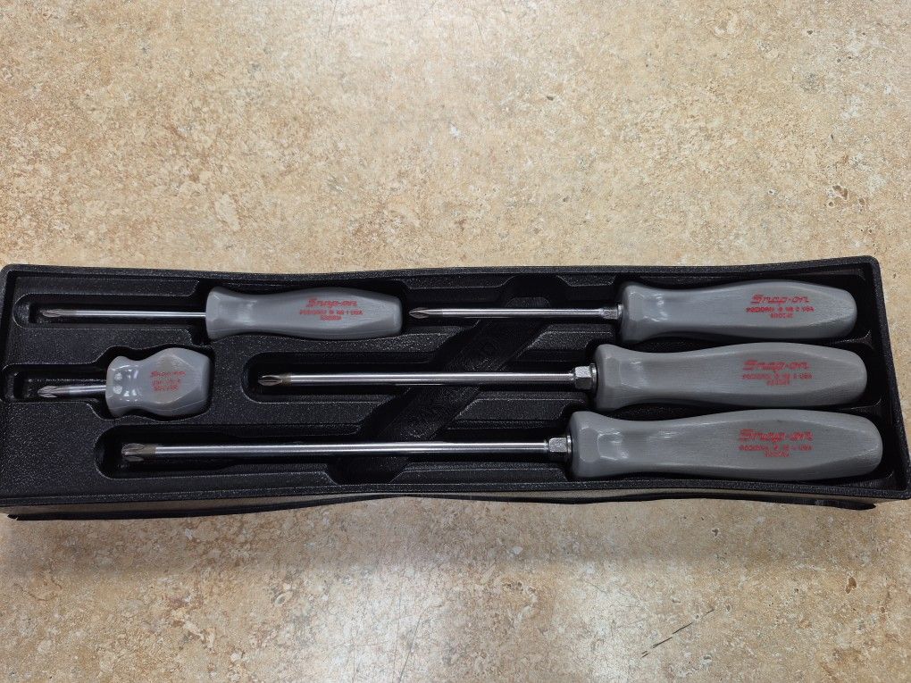 Snap On PosiDriv 5 Piece Screwdriver Set 