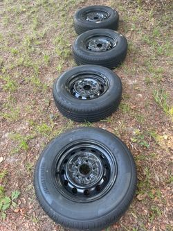 Early model Toyota Tacoma wheels and tires new