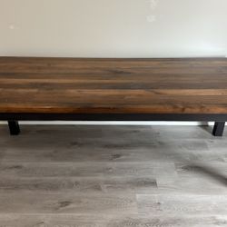 Solid Wood Table, Very Sturdy - 84” x 36” x 30” *MAKE AN OFFER!* (Need Gone By 3/1/26,