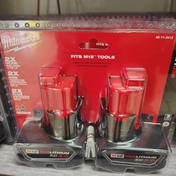 Milwaukee 3.0ah battery 2 pack