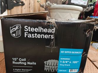 15° coil roofing nails