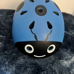 Blue Lady Bug Skating & Cycling Kids Helmet