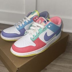 Womens Nike Dunk Low SE Easter Candy  Size 8 1/2 Shoes DD1872-100
