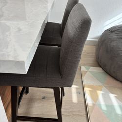 Two Counter Level Chairs (stools)