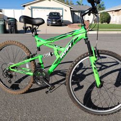 Huffy Rockcreek 26 Dual Suspension Mountain Bike 