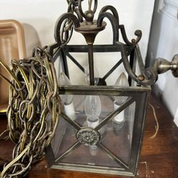 Vintage chandelier like light fixture