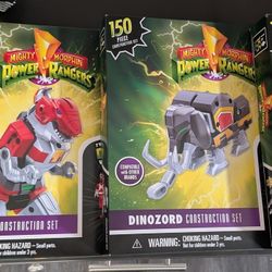 Mighty Morphin Power Rangers Builders $80 Obo