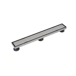 Oatey Designline 24" Stainless Steel Linear Shower Drain w/Tile-In Pattern Drain Cover