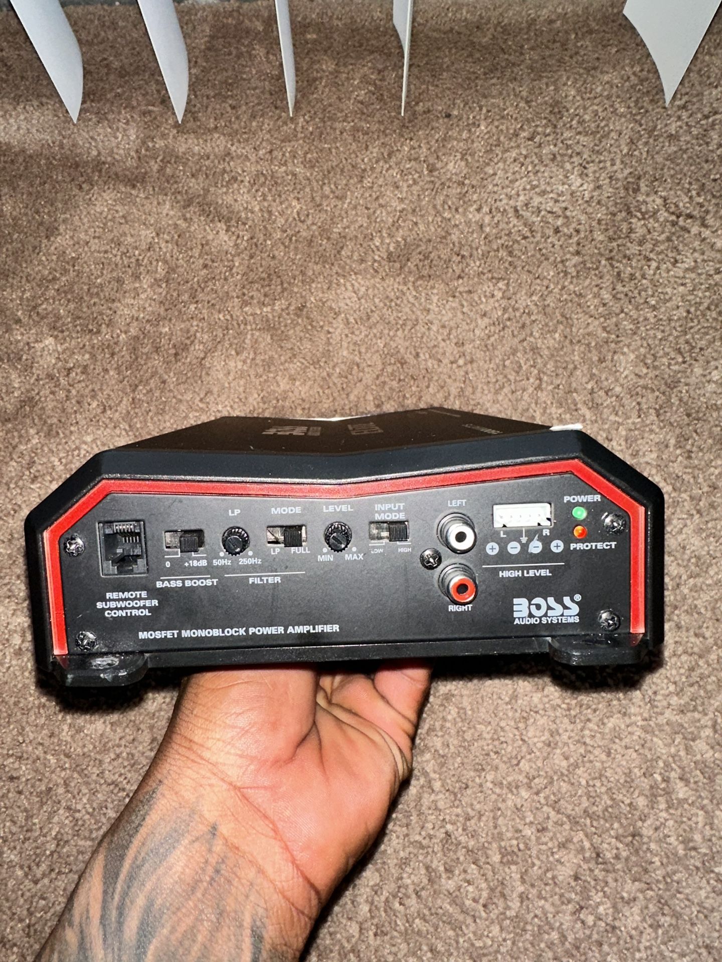 1500 Watt Boss Amplifier 