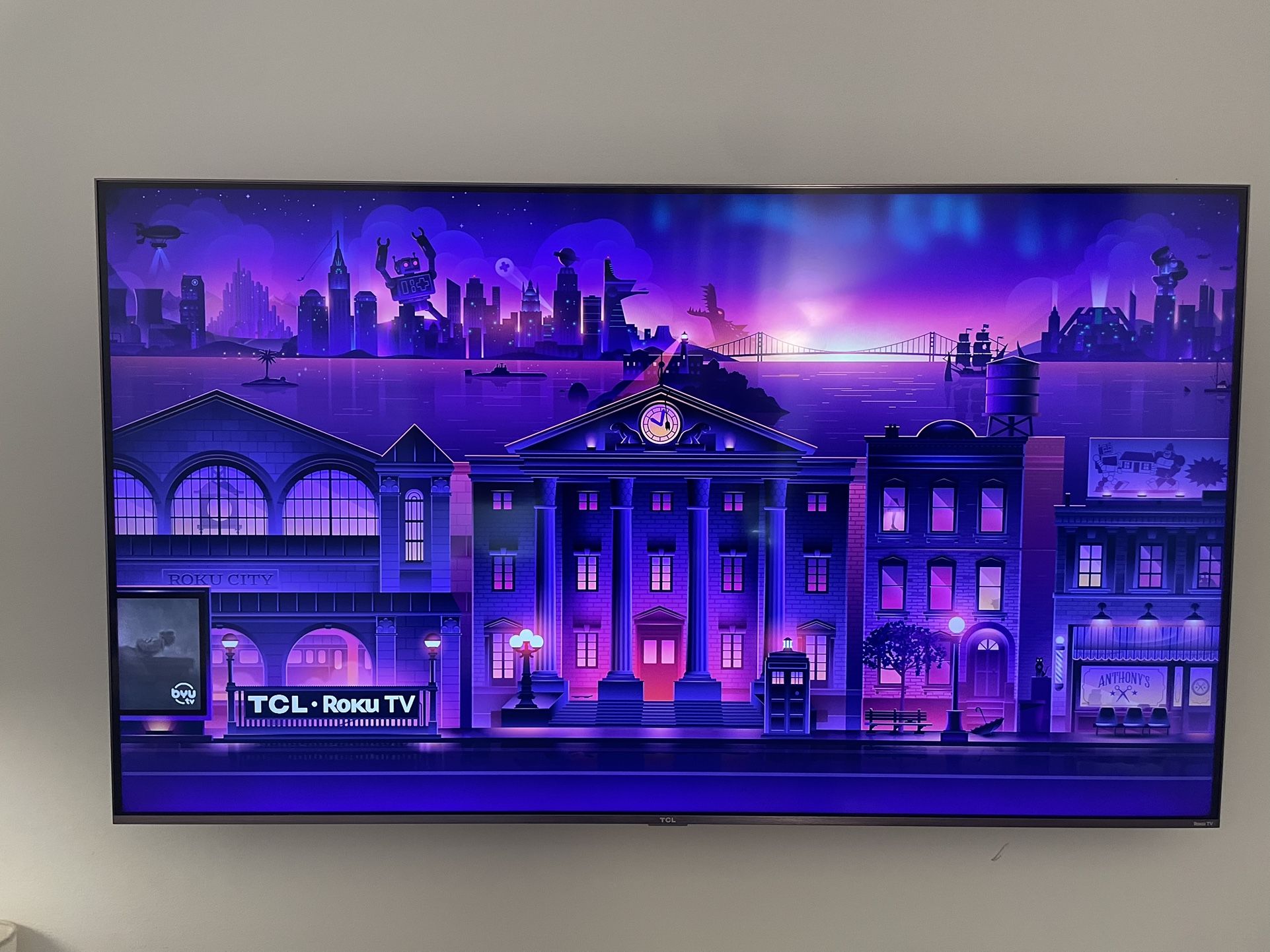 55 Inch TCL Smart Tv Good Condition