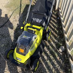 RYOBI 40V HP Brushless 20 in. Cordless Battery Walk Behind Push Lawn Mower with 6.0 Ah Battery and Charger