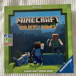 Ravensburger Minecraft: Builders & Biomes Strategy Board Game, 2-4 players,  Ages 10 & Up for Sale in Miami, FL - OfferUp