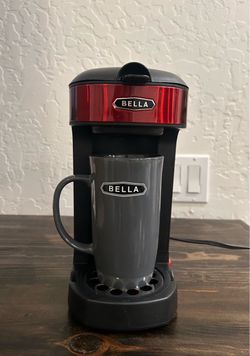 Bella Single Serve Coffee Maker with Mug