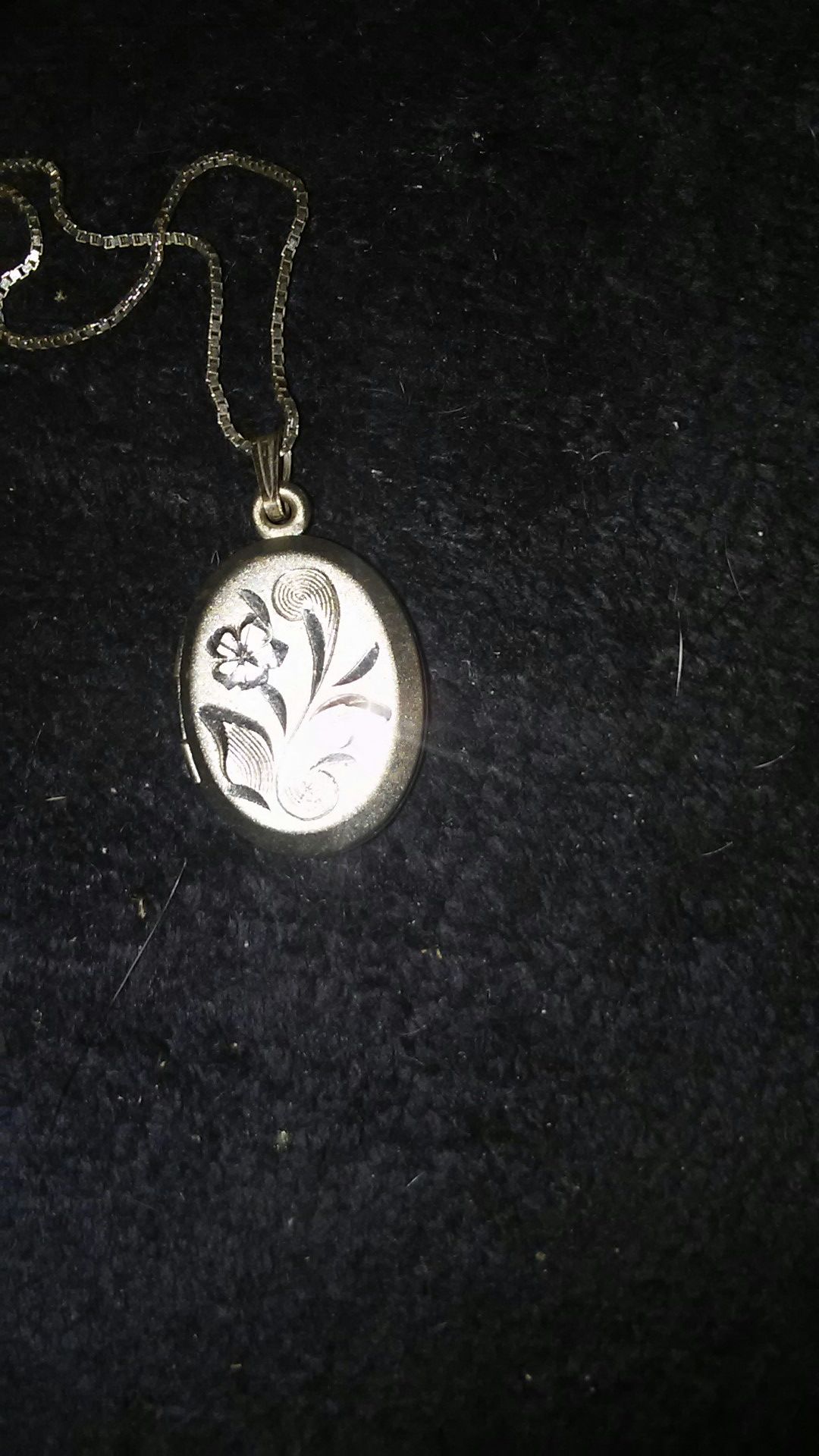 Vintage Sterling Silver Locket