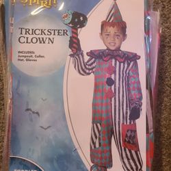 TRICKSTER CLOWN
HALLOWEEN COSTUME