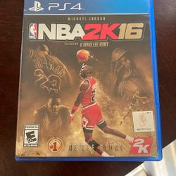 PS4 Nba2k16 Michael Jordan Edition $20
