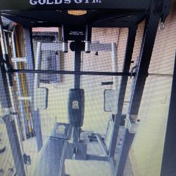 Golds Gym At Home Pro Series 7000 With Weights, Attachments, Bench & More 