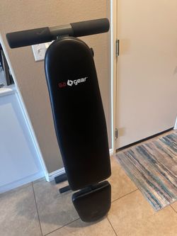 Workout Bench snd Weights