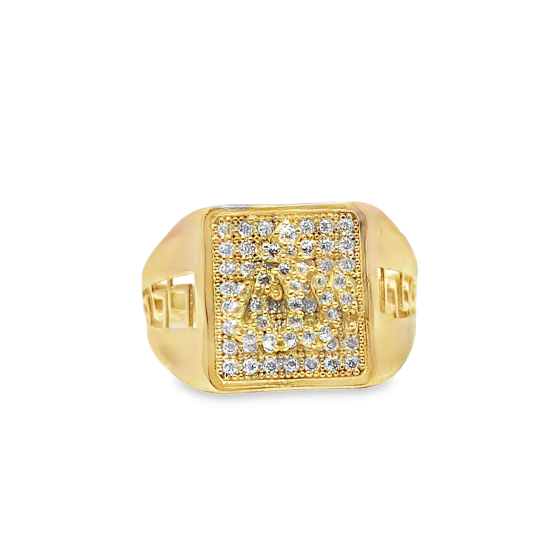 10k Yellow Gold Allah Ring 